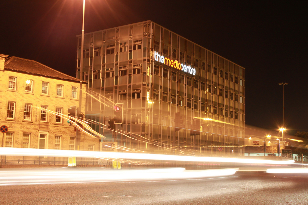 The Media Center. Huddersfield, Inglaterra